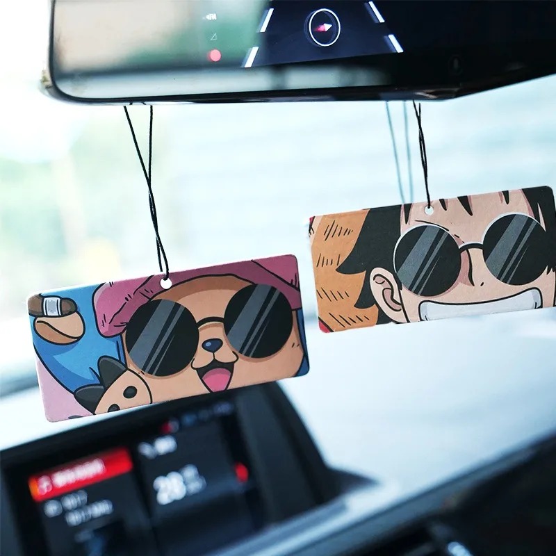 One Piece Luffy Car Pendant Fr - مراجعة Car Accessories Hanging وسعره