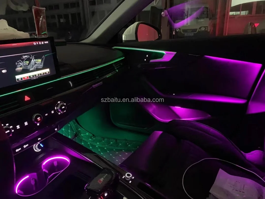 Multi Colors Car Atmosphere Li - مراجعة Led Interior Ambient Light وسعره