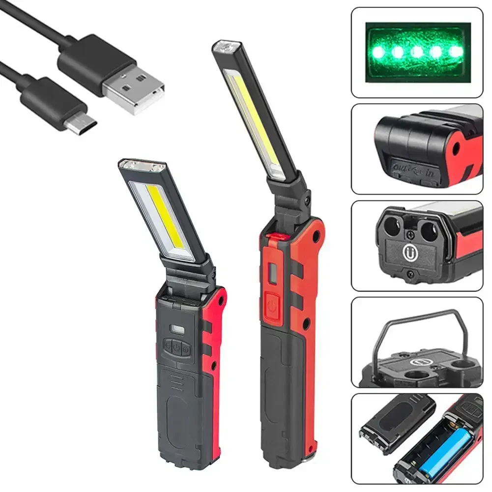Dimmable COB LED Work Light US - مراجعة Car Accessories Hanging وسعره