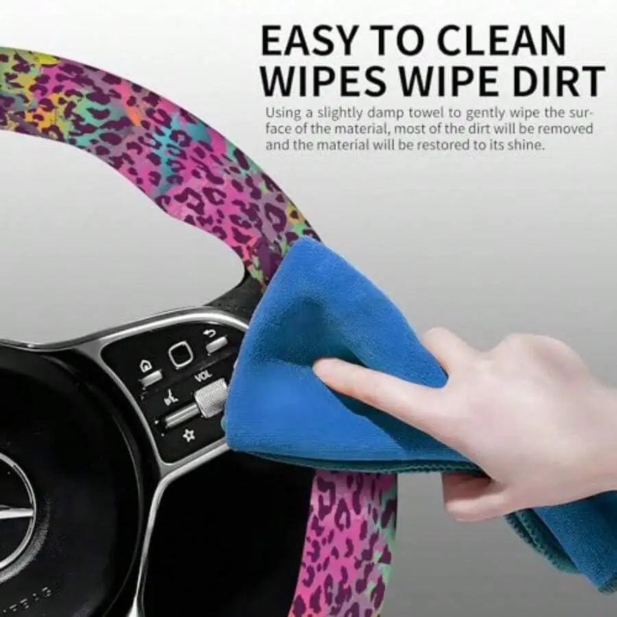 Elastic Steering Wheel Cover 1 - مراجعة Steering Wheel Cover وسعره