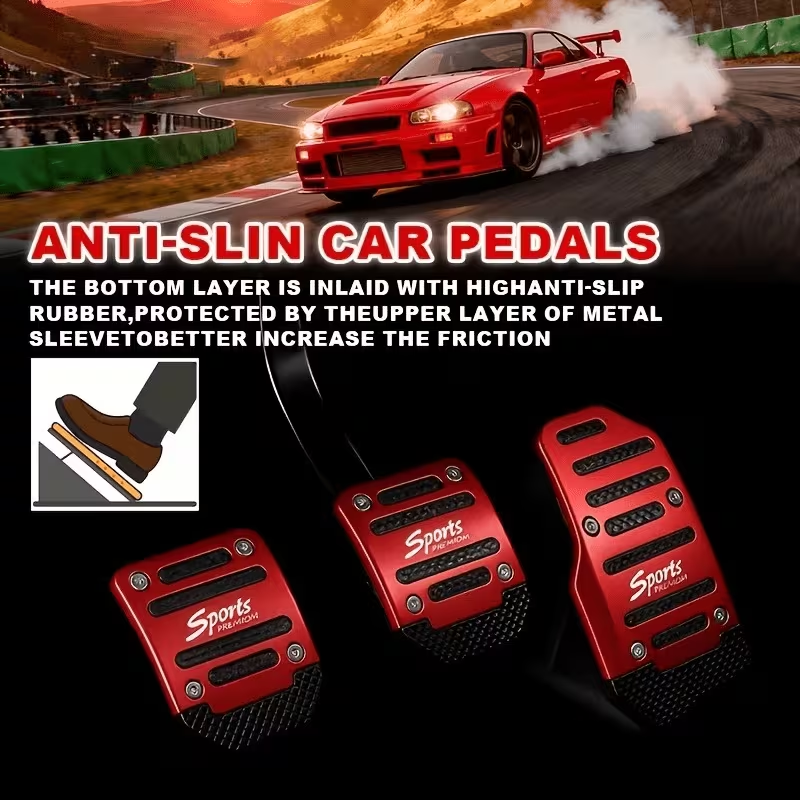 2/3PCS Car Pedal Cover Set Man - مراجعة Car Accessories For Inside وسعره