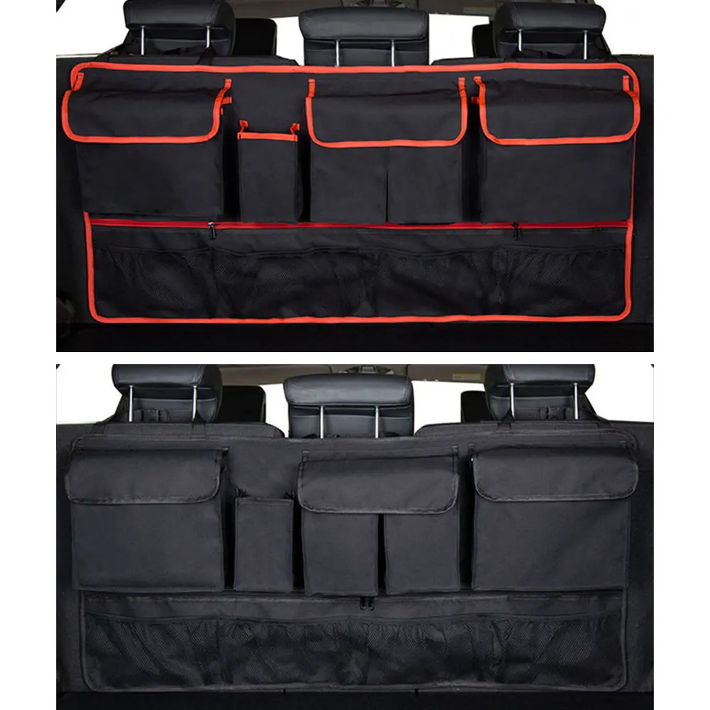 Car Rear Seat Back Storage Bag - مراجعة Car Trunk Organizer وسعره