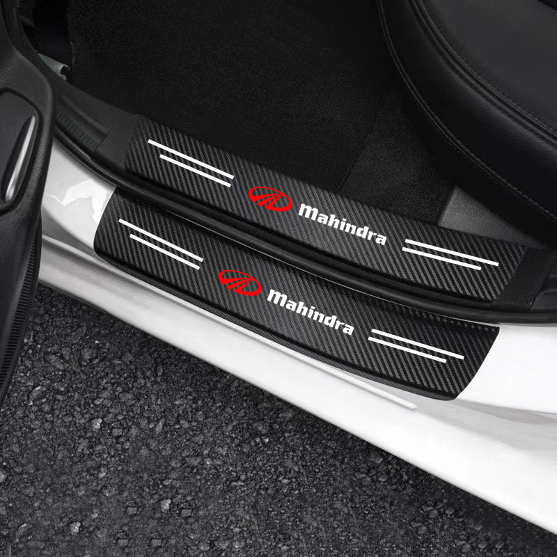 Car with Logo Door Carbon Fibe - مراجعة Car Accessories Xuv 300 وسعره