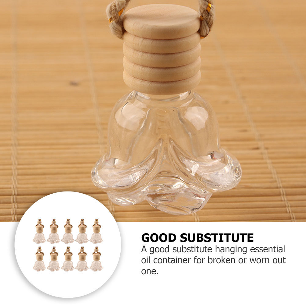 10Pcs Hanging Perfume Bottle G - مراجعة Car Accessories Hanging وسعره