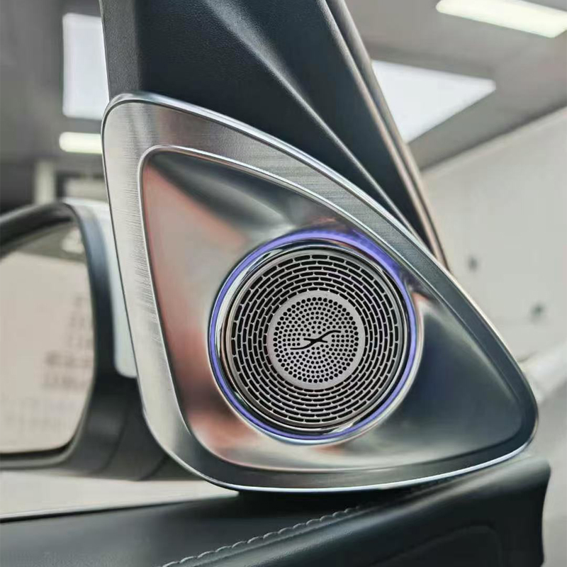 4D Rotating Audio Speaker with - مراجعة Car Accessories Light وسعره