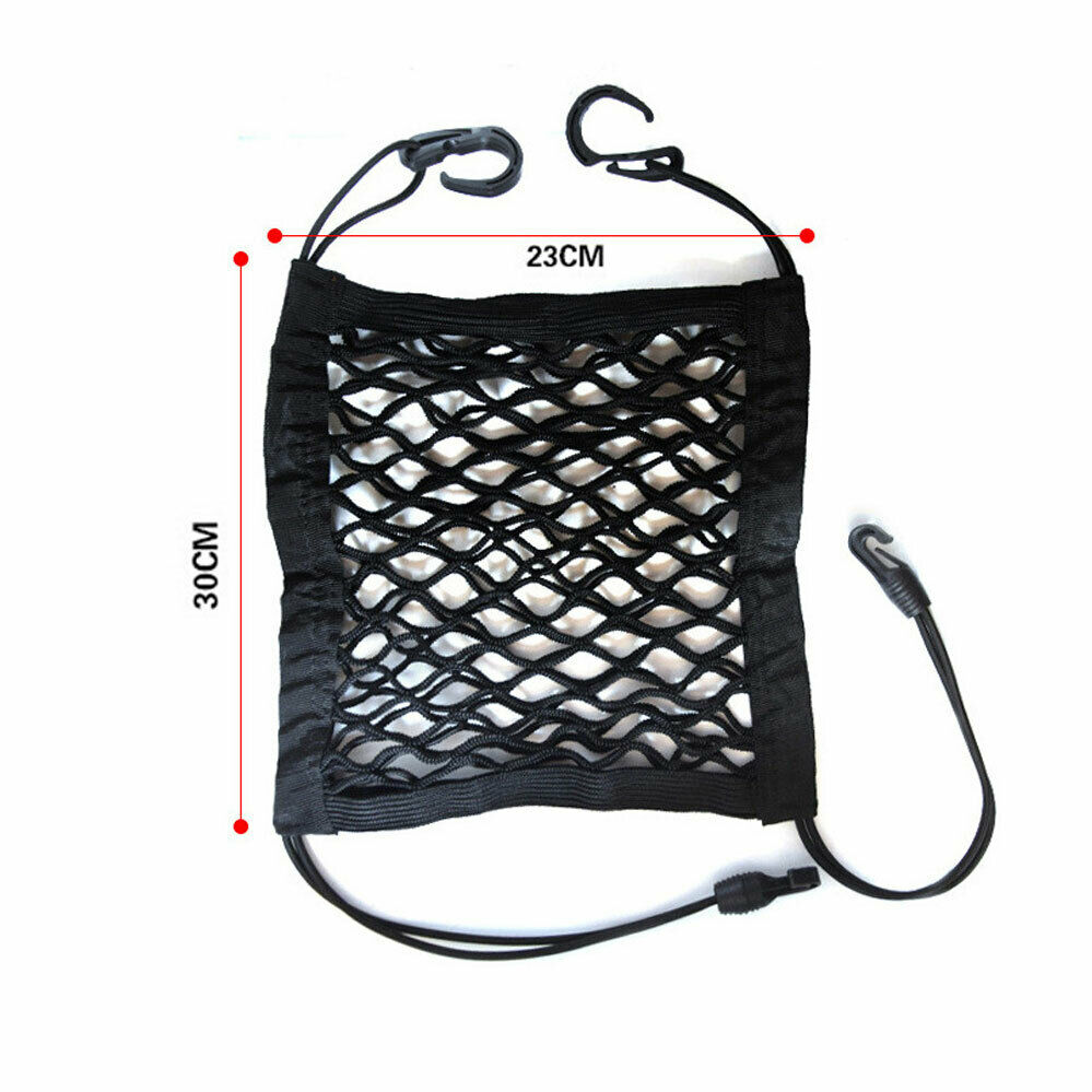 Car Seat Back Storage Bag Mesh - مراجعة Car Cargo Net Trunk وسعره