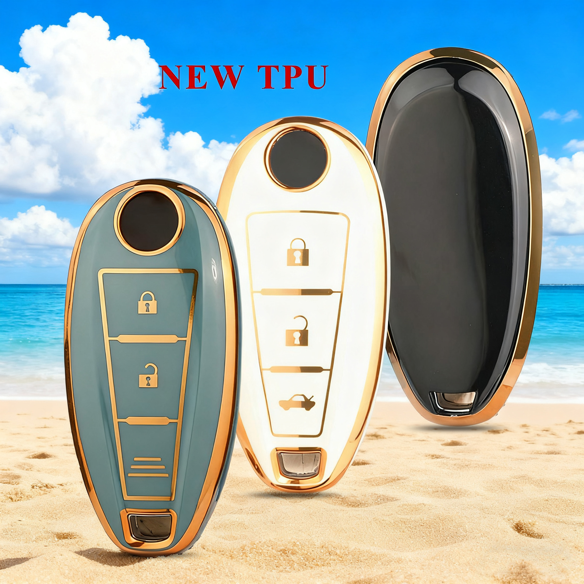 jingyuqin TPU Remote Car Key C - مراجعة Car Accessories Ertiga وسعره