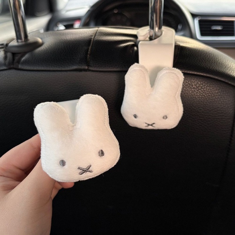 Miffy creative car hook with   - مراجعة Car Accessories For Inside وسعره