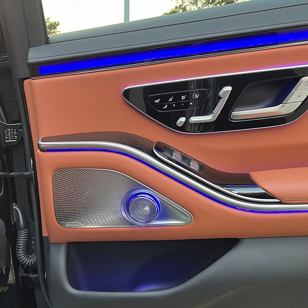 64 Colours LED For Mercedes Be - مراجعة Led Interior Ambient Light وسعره