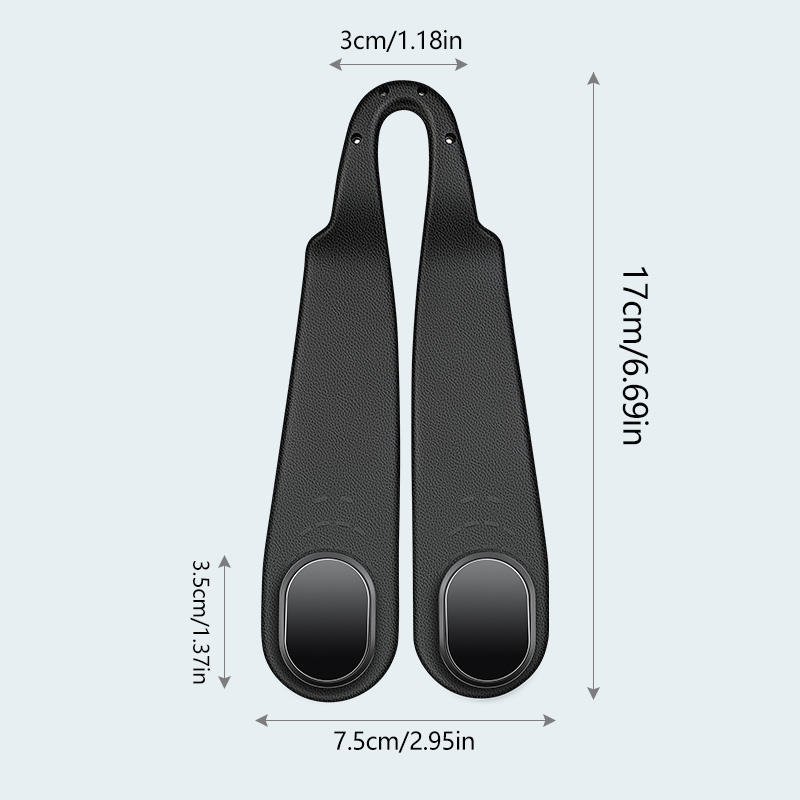 Car seat back double hook car  - مراجعة Car Accessories Hanging وسعره