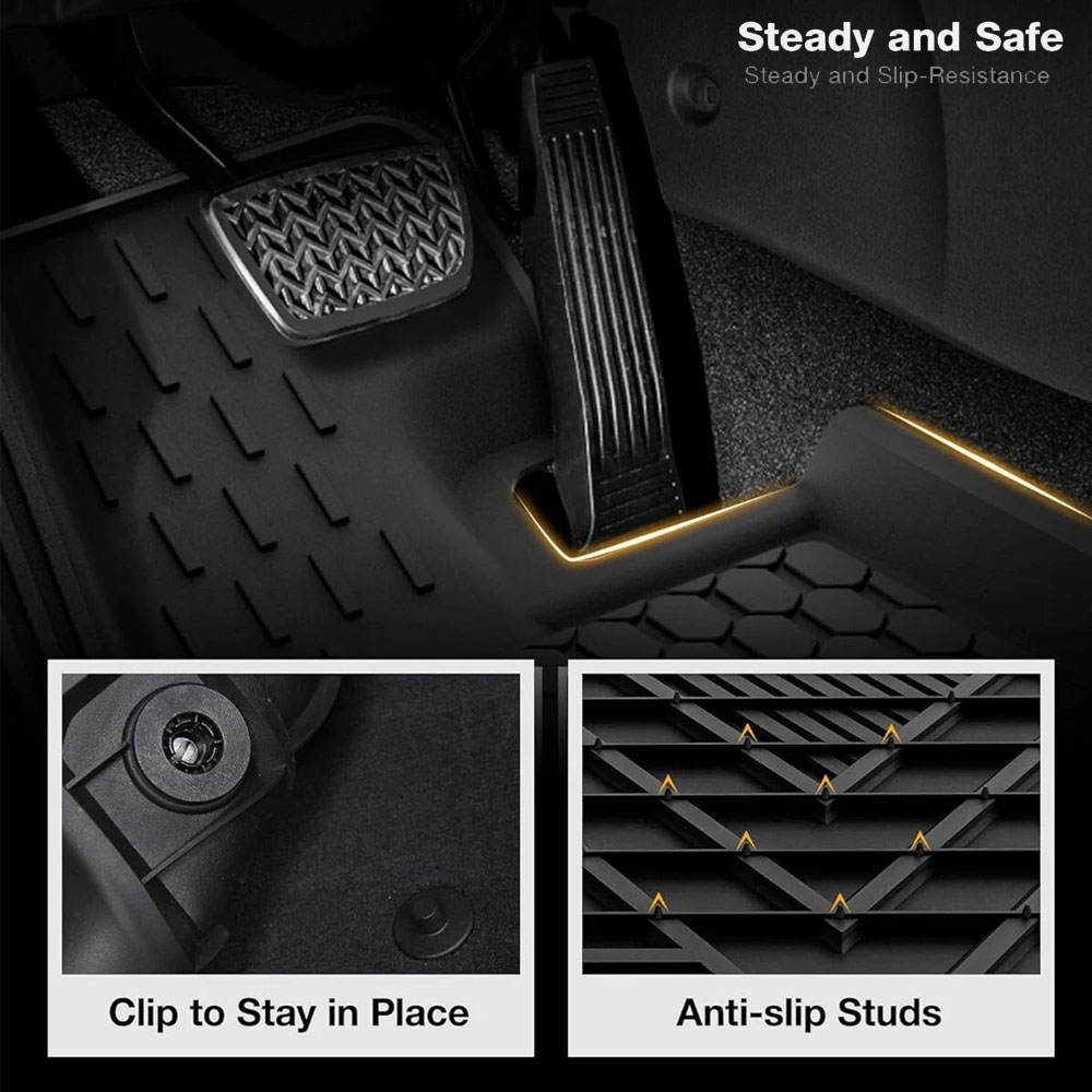 1Set New Quality Car Floor Mat - مراجعة Car Floor Mat Rubber وسعره