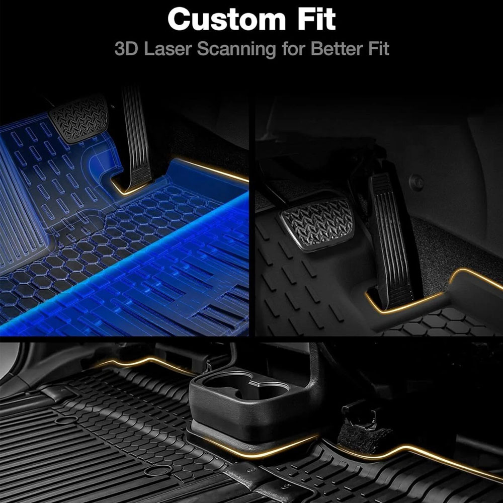 1Set New Quality Car Floor Mat - مراجعة Car Floor Mat Rubber وسعره