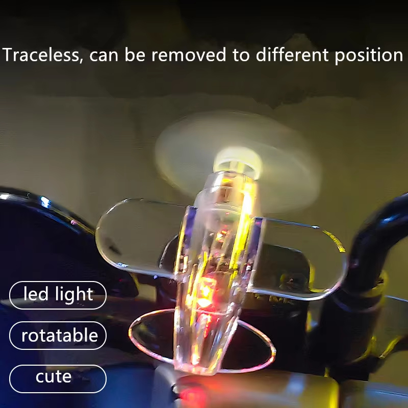 Wind Powered LED Airplane Orna - مراجعة Car Accessories Light وسعره