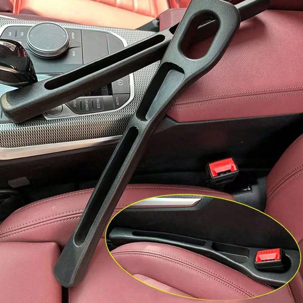 Car Seat Gap Filler Side Seam  - مراجعة Car Accessories Hanging وسعره