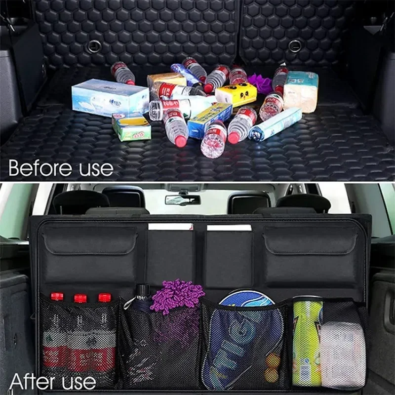 Car Rear Racks Storage Bag Net - مراجعة Car Accessories Hanging وسعره