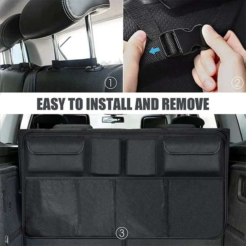 Car Rear Racks Storage Bag Net - مراجعة Car Accessories Hanging وسعره