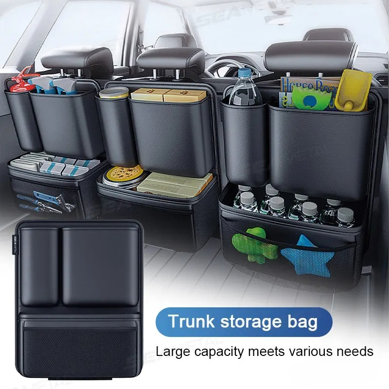 Car Seat Back Hanging Bag Rear - مراجعة Car Trunk Organizer وسعره