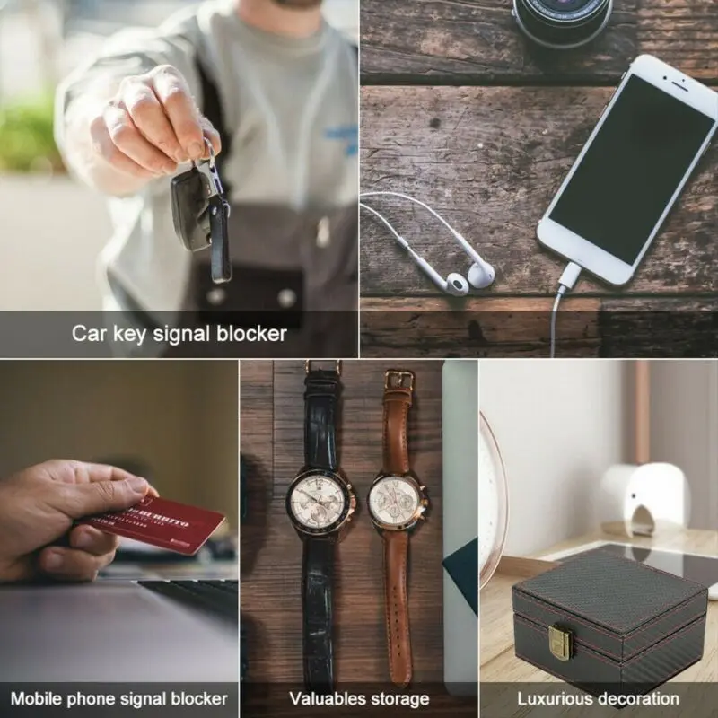 1Pcs Mobile Phone Box Car Keyl - مراجعة Car Key Signal Blocker وسعره