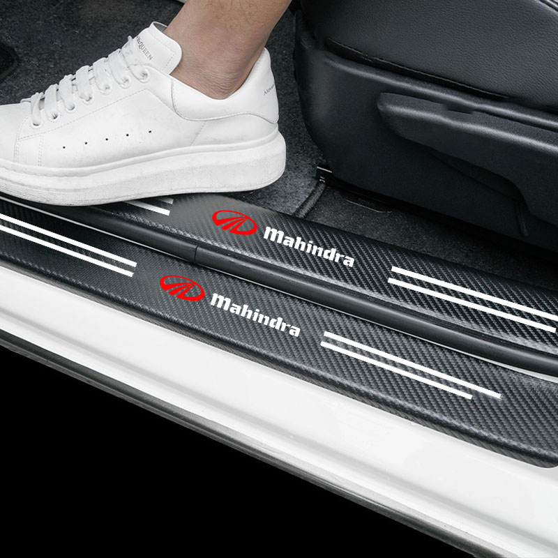 Car with Logo Door Carbon Fibe - مراجعة Car Accessories Xuv 300 وسعره