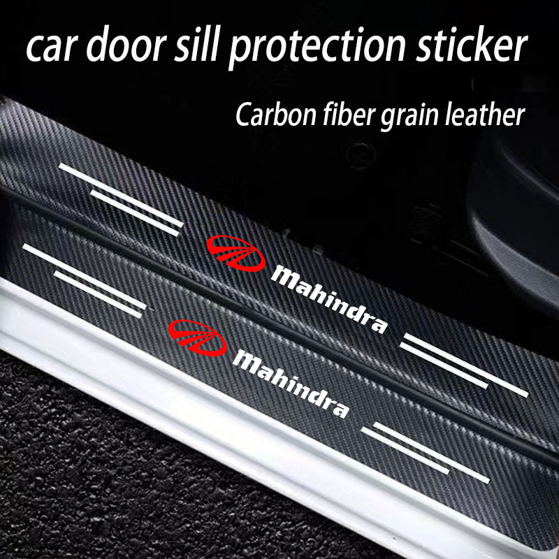 Car with Logo Door Carbon Fibe - مراجعة Car Accessories Xuv 300 وسعره