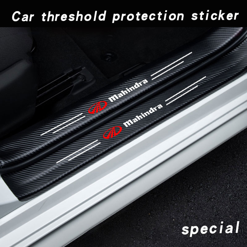 Car with Logo Door Carbon Fibe - مراجعة Car Accessories Xuv 300 وسعره