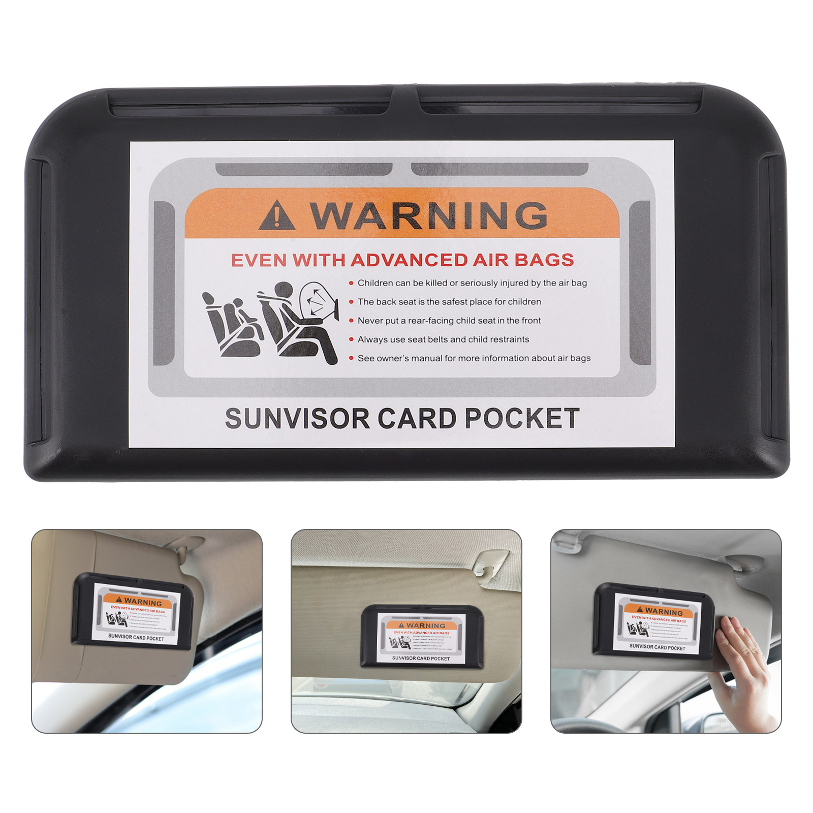 Car Sun Visor Card Holder Univ - مراجعة Car Trunk Organizer وسعره