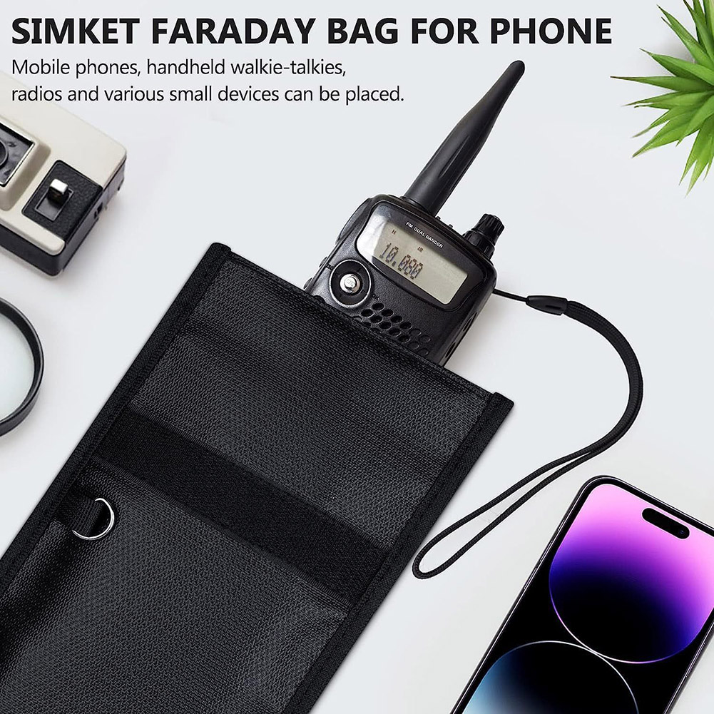 4/5 Pack Faraday Bags, RFID Si - مراجعة Car Key Signal Blocker وسعره