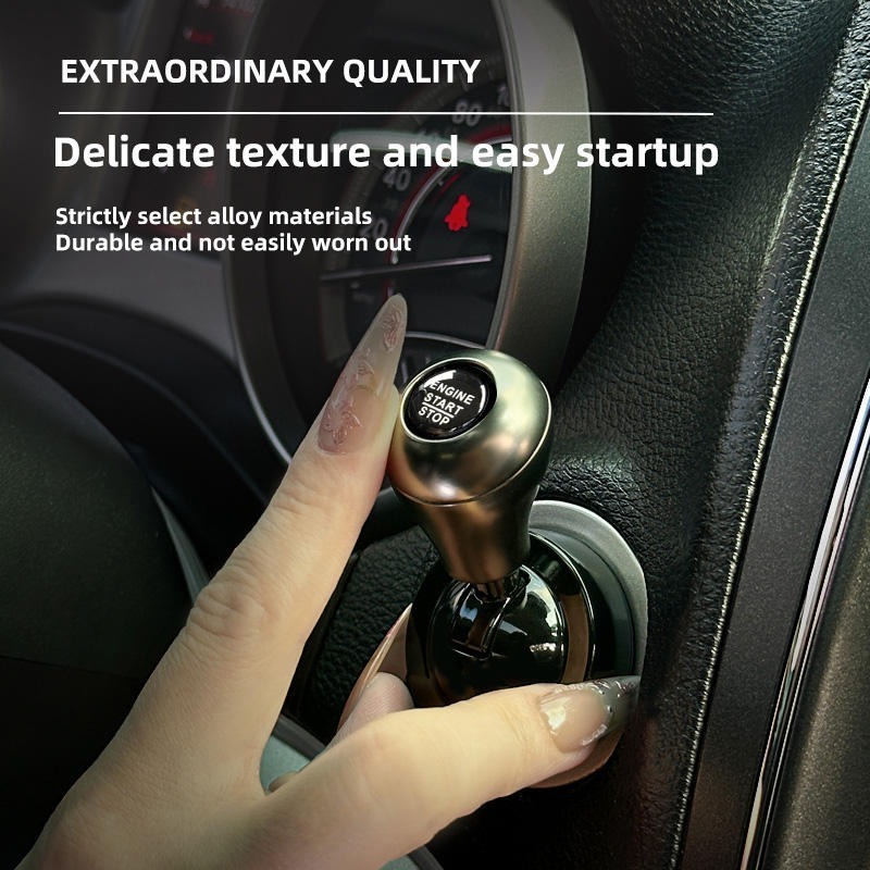Car One-Touch Start Button wit - مراجعة Car Accessories Etsy وسعره