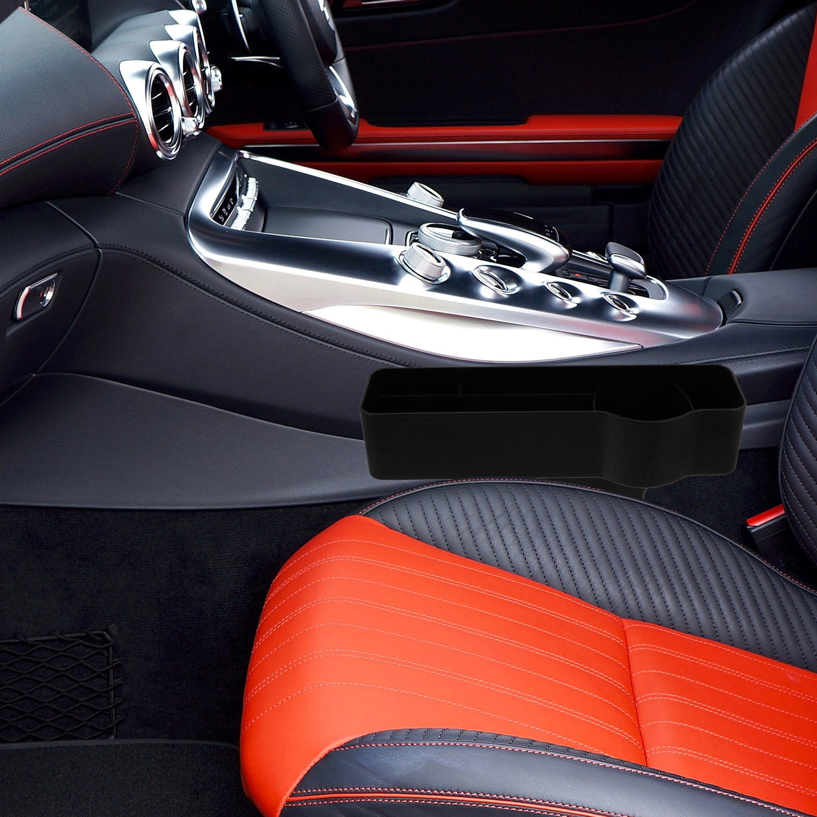 2Pcs Car Seat Gap Storage Box  - مراجعة Car Trunk Organizer وسعره