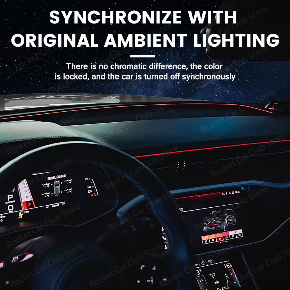 LED Ambient Strip Light 32 Col - مراجعة Led Interior Ambient Light وسعره