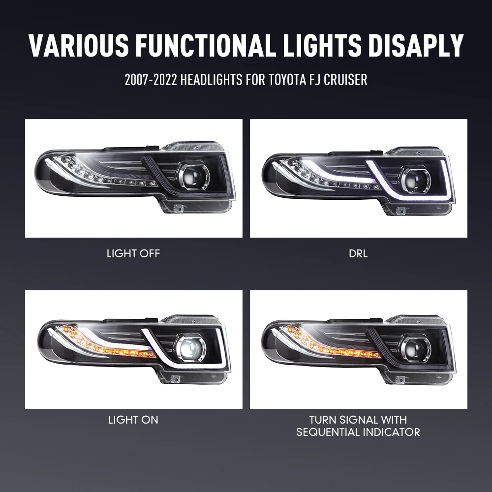 2PCs Car Styling Head Lamp for - مراجعة Car Accessories Light وسعره