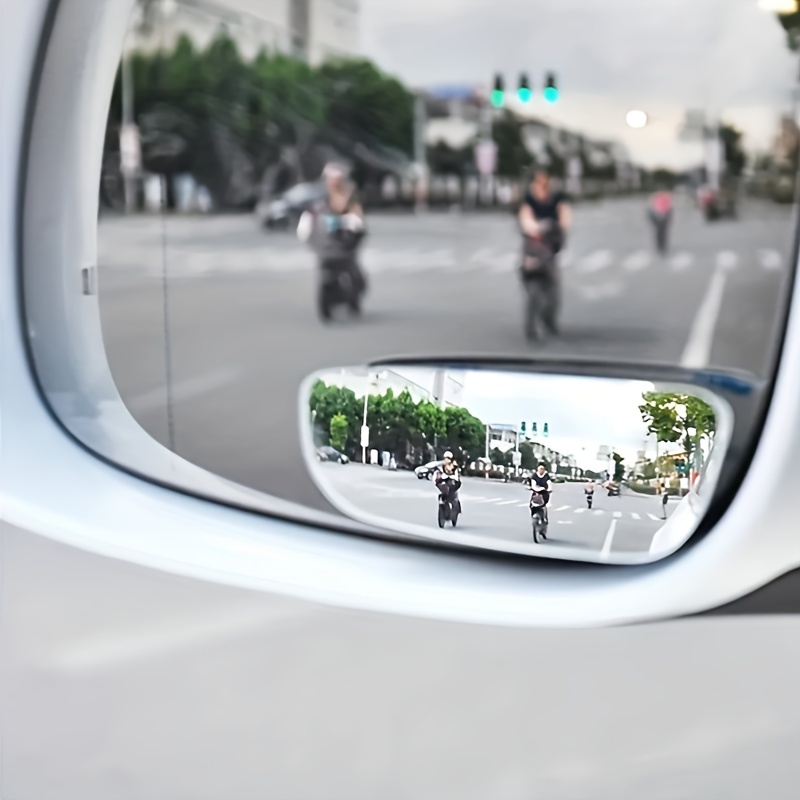 Motorcycle-Adjustable HD Glass - مراجعة Car Blind Spot Mirror وسعره