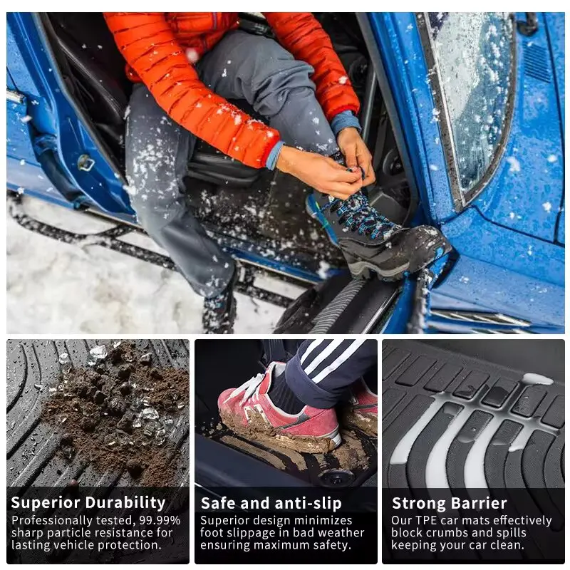 Custom TPE Car Floor Mats for  - مراجعة Car Floor Mat Rubber وسعره