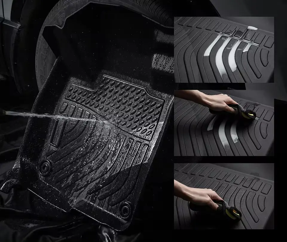 Custom TPE Car Floor Mats for  - مراجعة Car Floor Mat Rubber وسعره