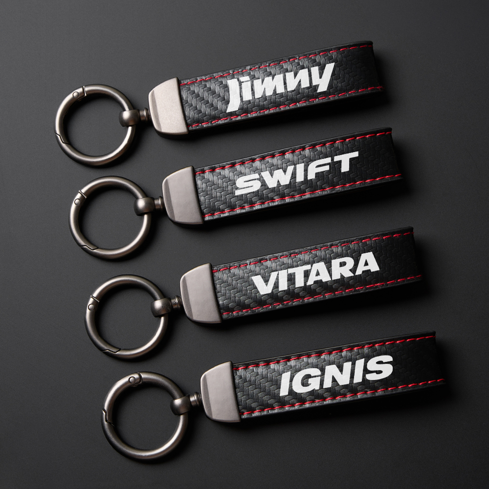 Car PU Leather Keychain For Su - مراجعة Car Accessories Ertiga وسعره